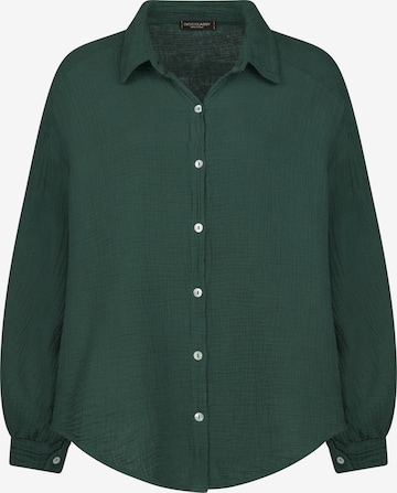 SASSYCLASSY Blouse in Green: front