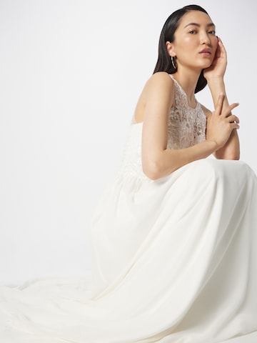 Laona Evening Dress in White