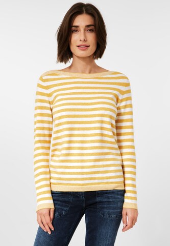 CECIL Sweater in Yellow: front