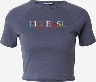 ELLESSE T-shirt 'Lyndsay' en bleu fumé / jaune / vert / rouge, Vue avec produit