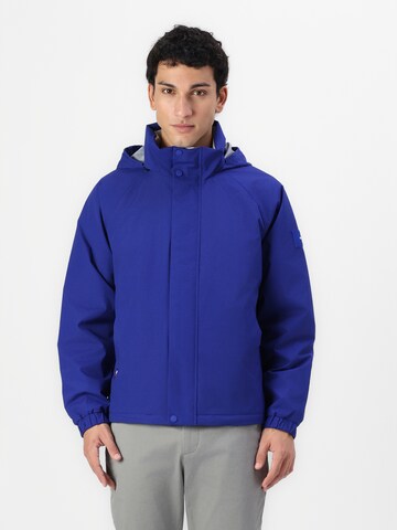 TOMMY HILFIGER Přechodná bunda – modrá: přední strana