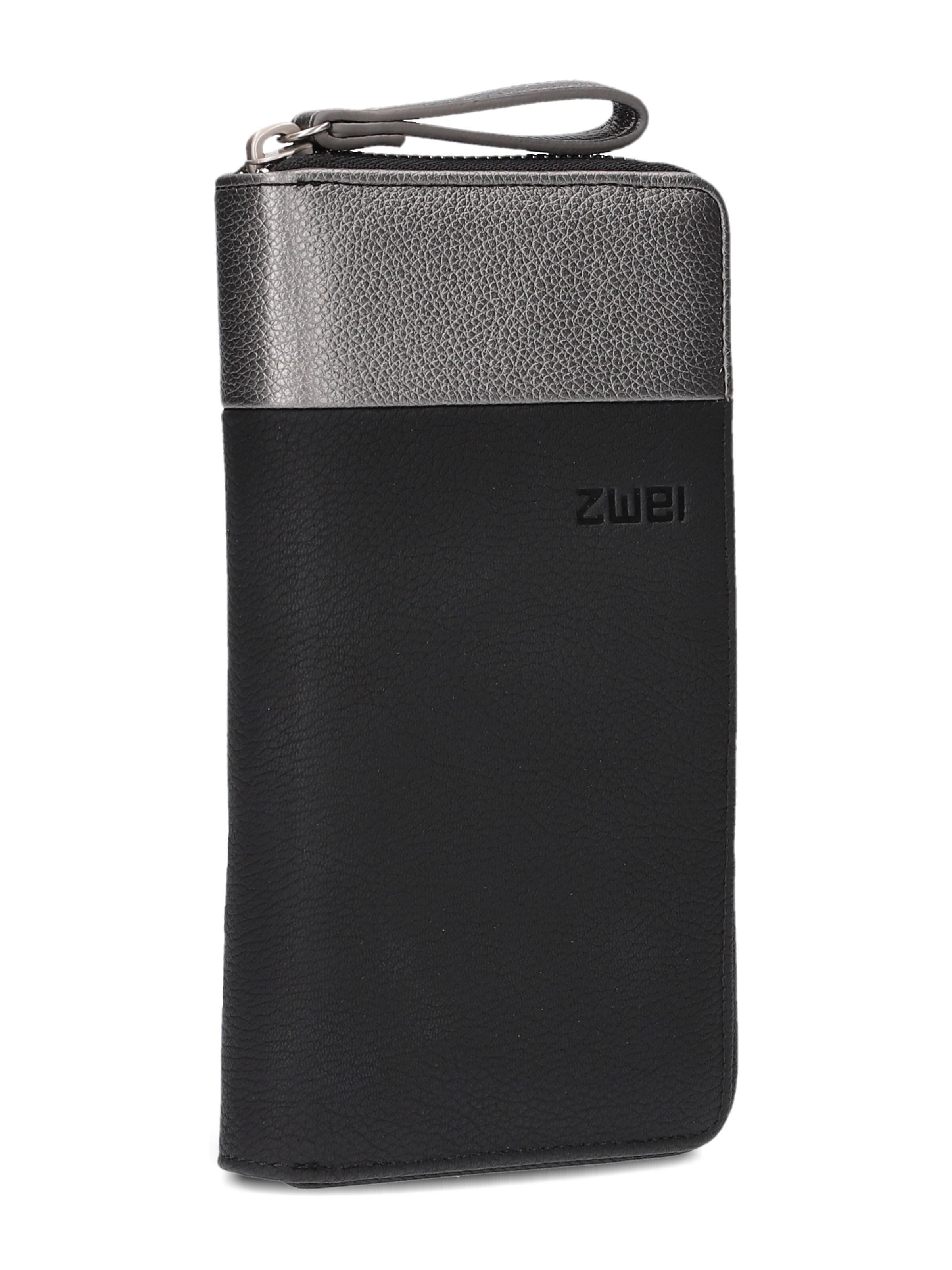 ZWEI Portemonnaie 'EVA EV2'‌‌ in Grau: Vorderseite