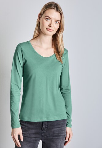 STREET ONE Shirt in Green: front