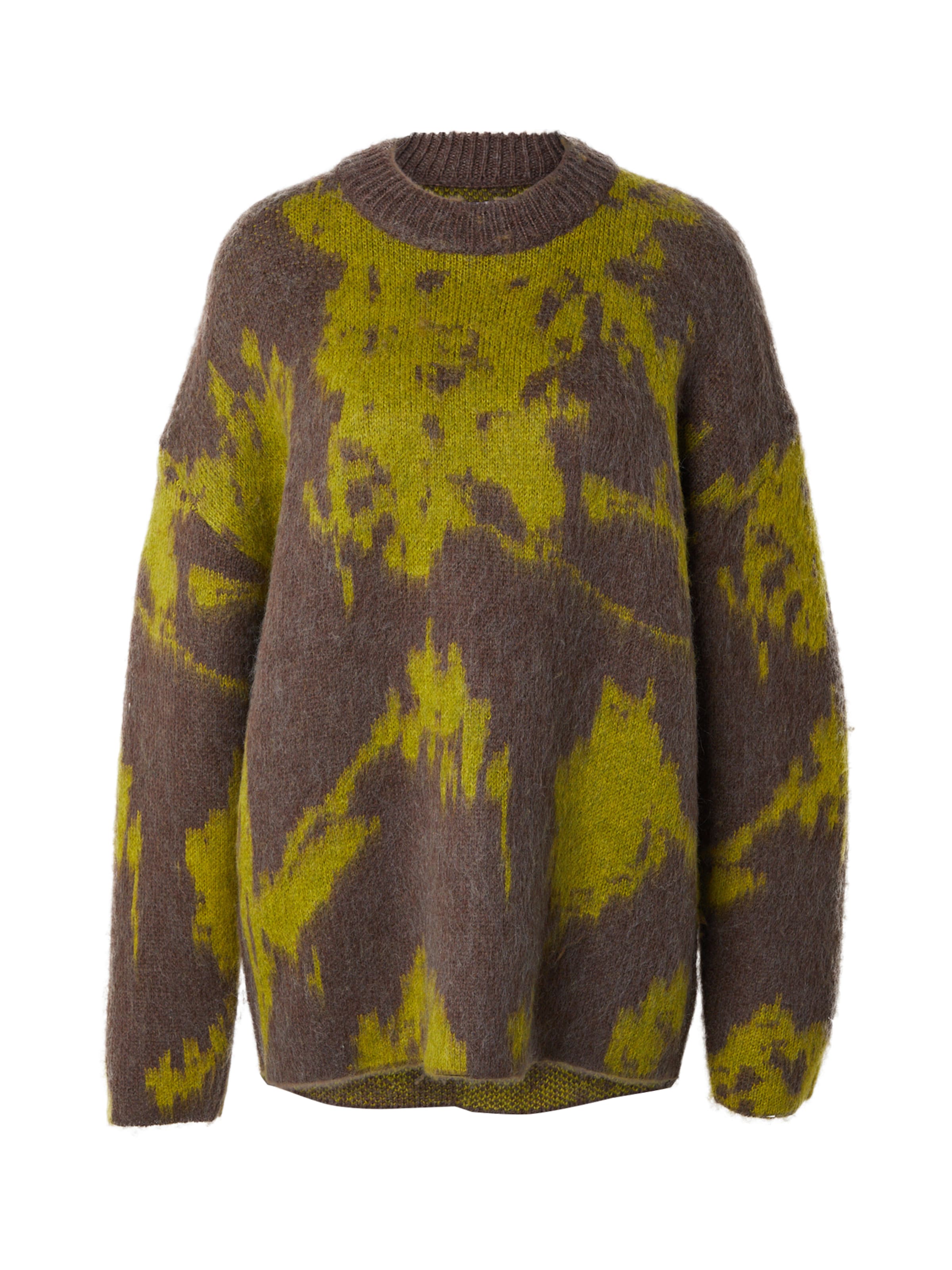 TOPSHOP Oversized sweater 'KATRINA' in Green: front