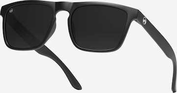 Mowmow Sportzonnebril 'MowMow Thor Sunglasses - Polarized - Men - Women - Black' in Zwart: voorkant