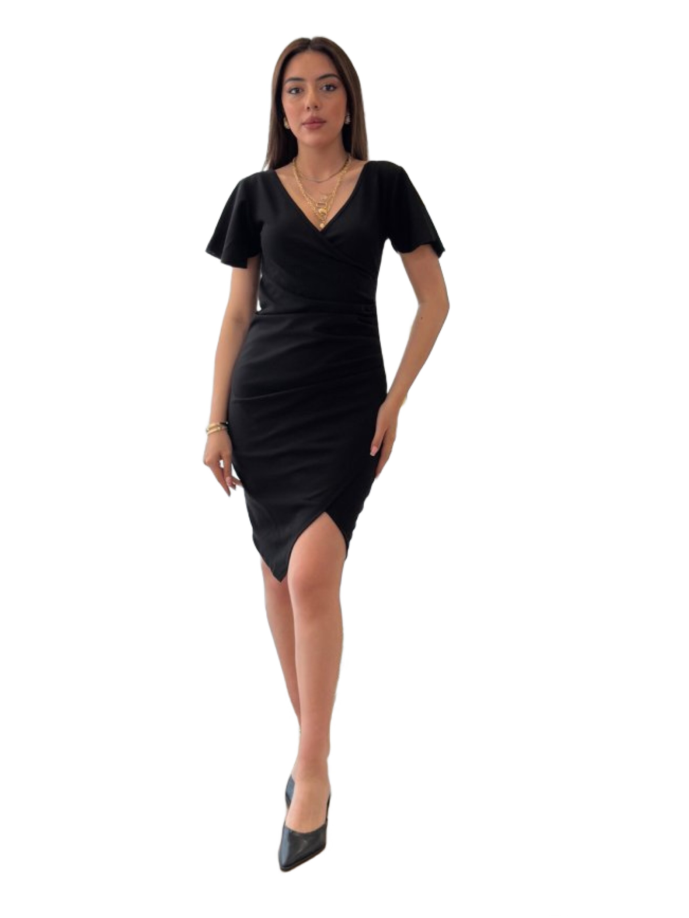 JANE's Evening dress in Black: front