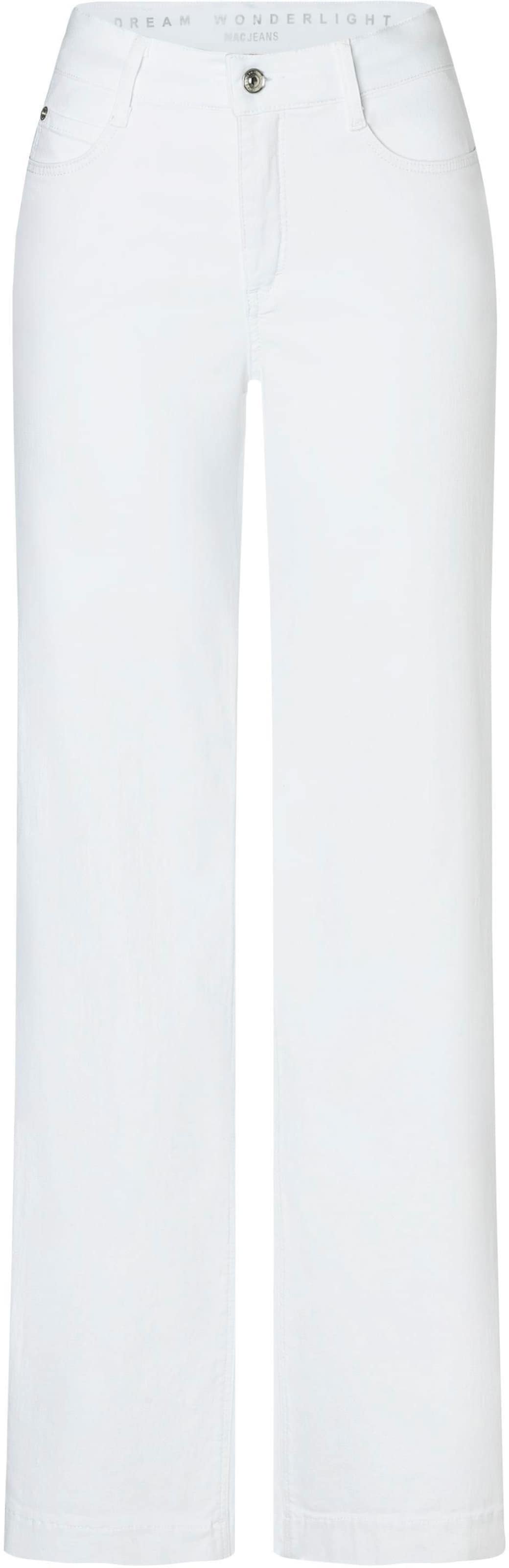 MAC Jeans 'Dream Authentic' in White: front