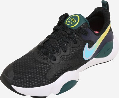 NIKE Sportschuh 'SpeedRep' in hellblau / neongelb / dunkelgrün / schwarz, Produktansicht