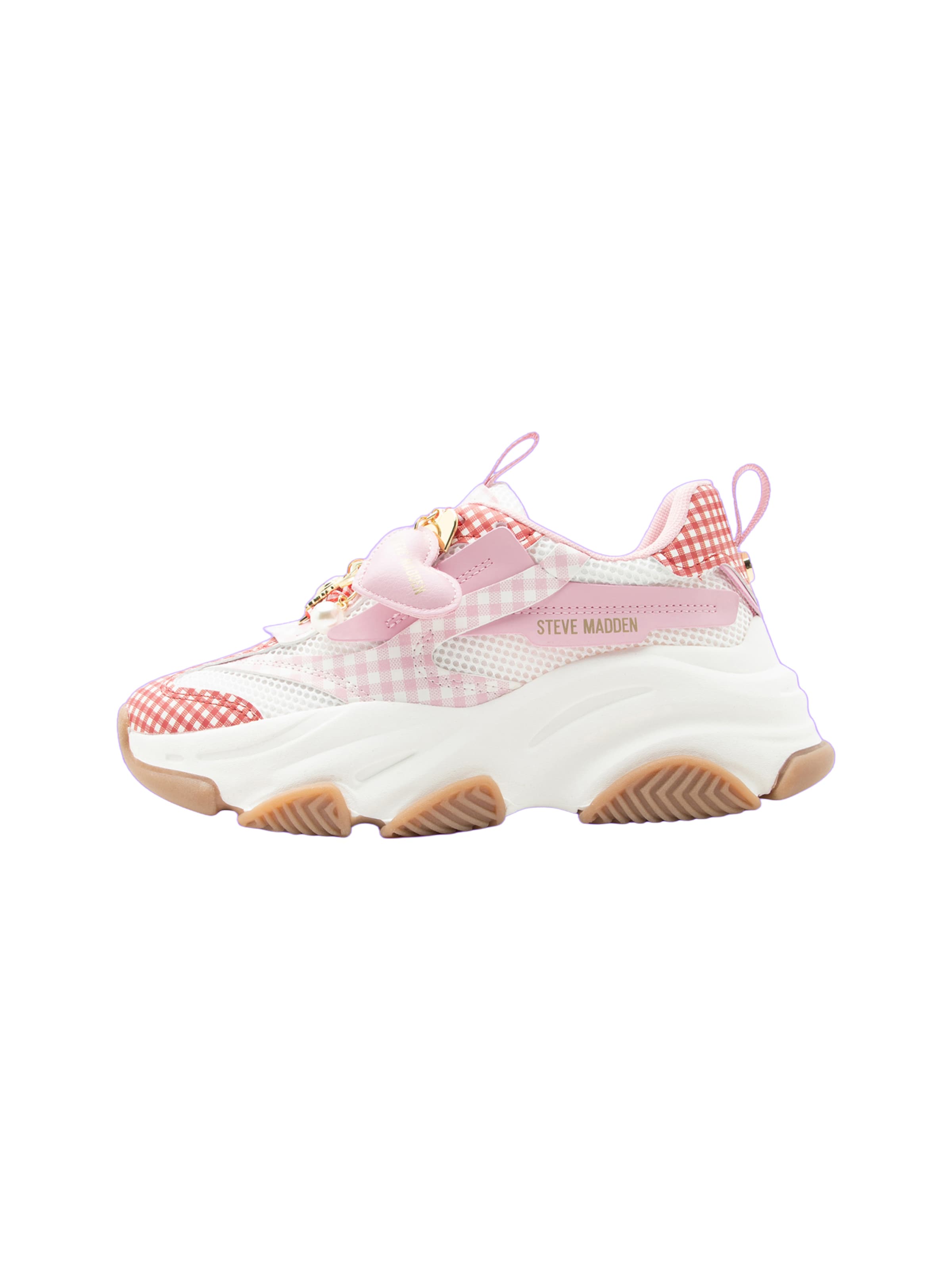 Baskets basses 'Possession-G' STEVE MADDEN en rose : devant