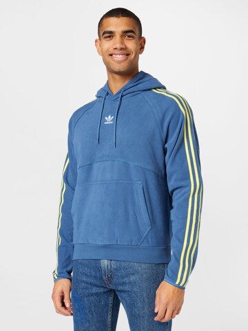 ADIDAS ORIGINALS Sweatshirt 'Polar Fleece' in Blue: front