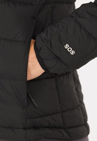 SOS Outdoor Jacket 'Haumea' in Black