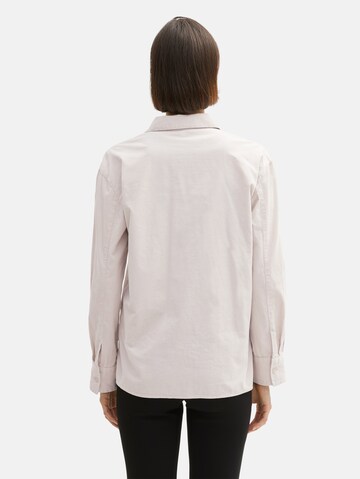 TOM TAILOR Blouse in Beige