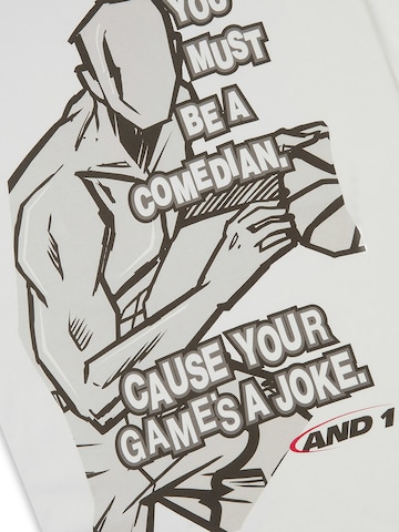 AND1 T-shirt 'Comedian' i vit