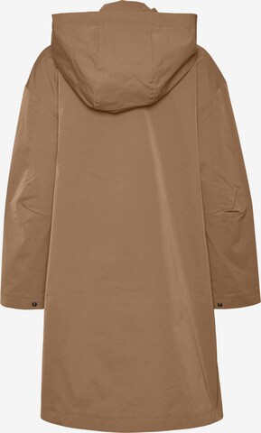 VERO MODA Between-Seasons Coat 'Copenhagen' in Brown