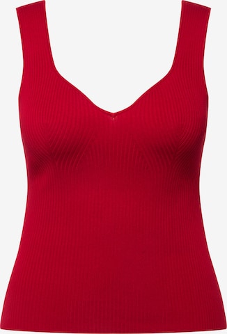 Ulla Popken Top in Rood: voorkant