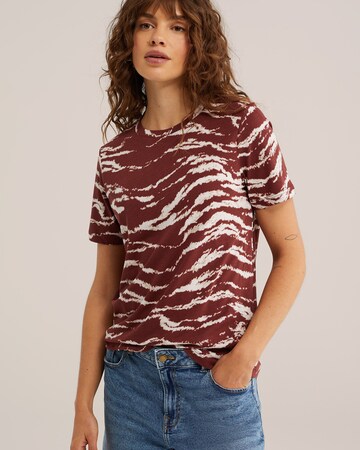 WE Fashion - Camiseta en rojo: frente
