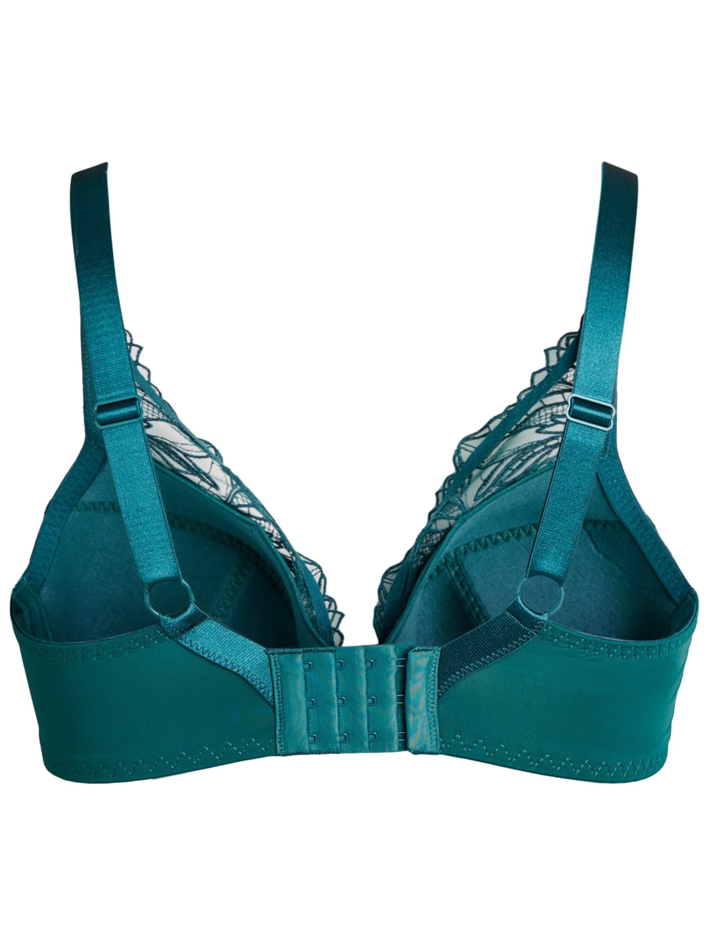 Devoted by Zizzi T-Shirt BH in Grün