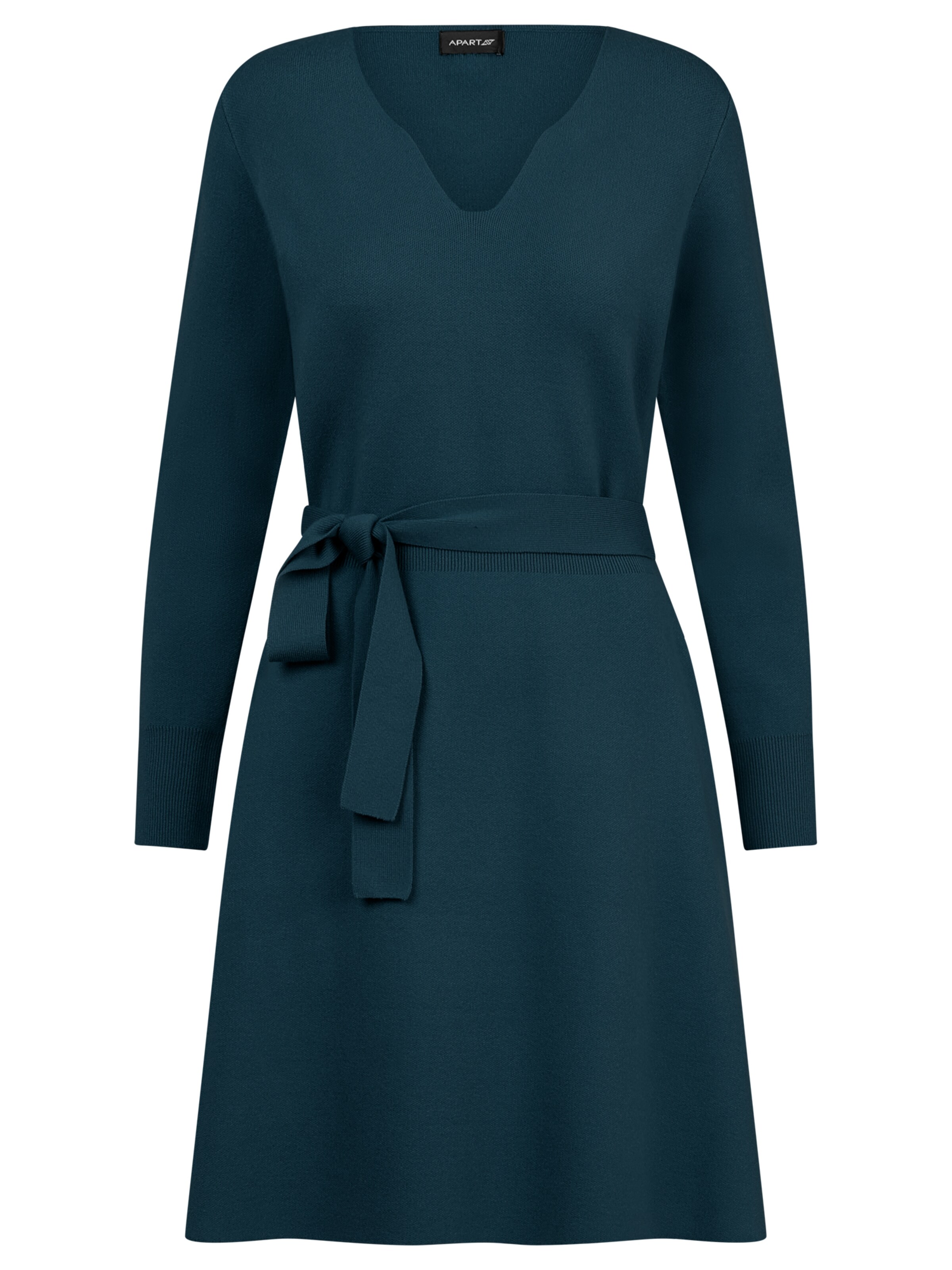 APART Strickkleid in Blau: Vorderseite