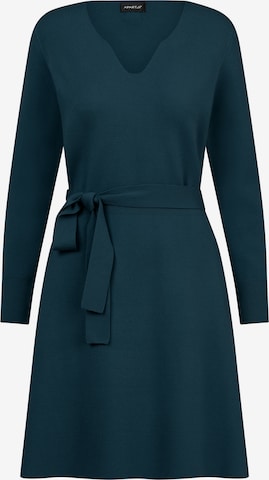 APART Strickkleid in Blau: Vorderseite