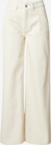 ABOUT YOU x Toni Garrn Wide Leg Jeans 'Letizia' i hvid: forside