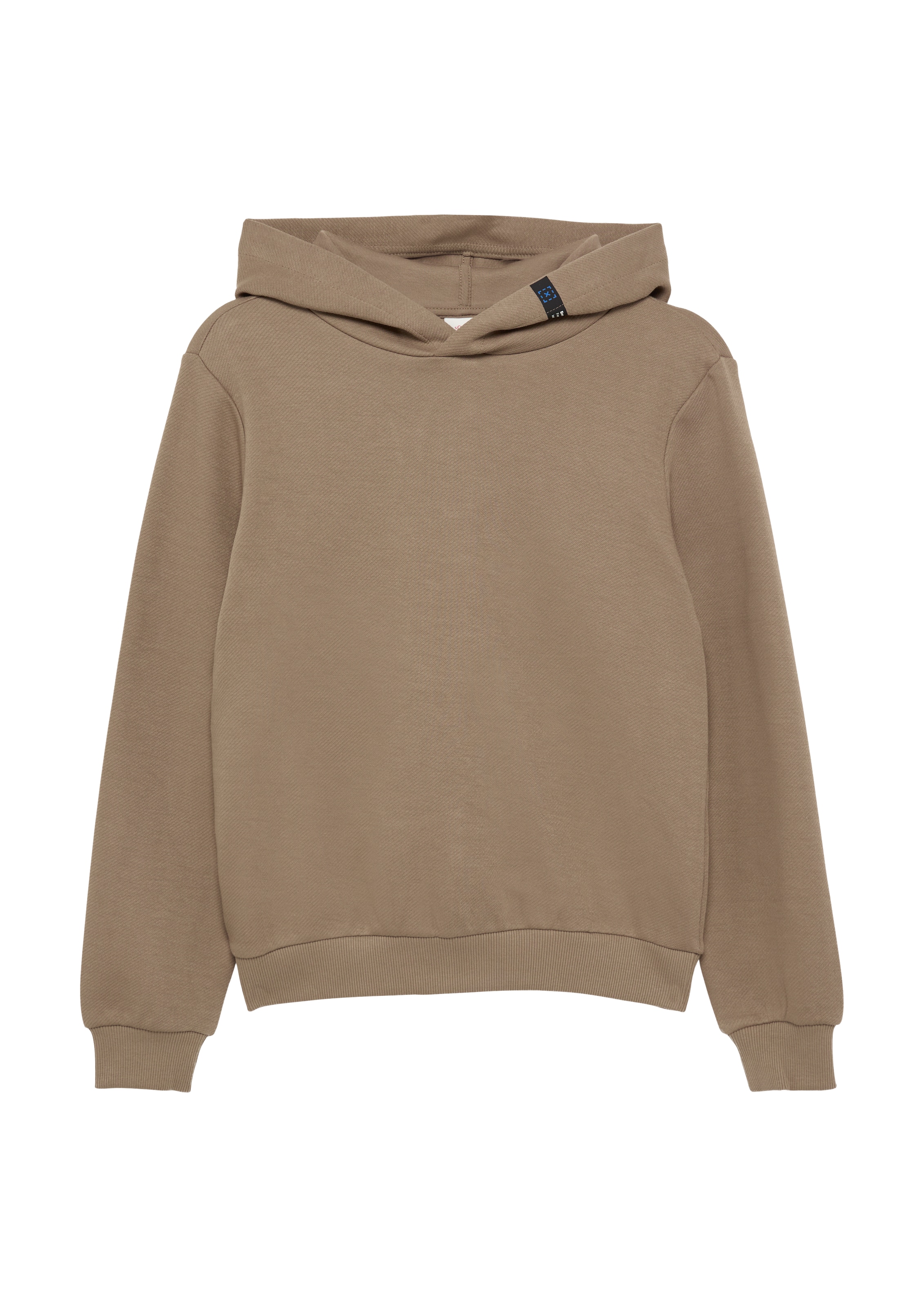 s.Oliver Sweatshirt in Braun: Vorderseite