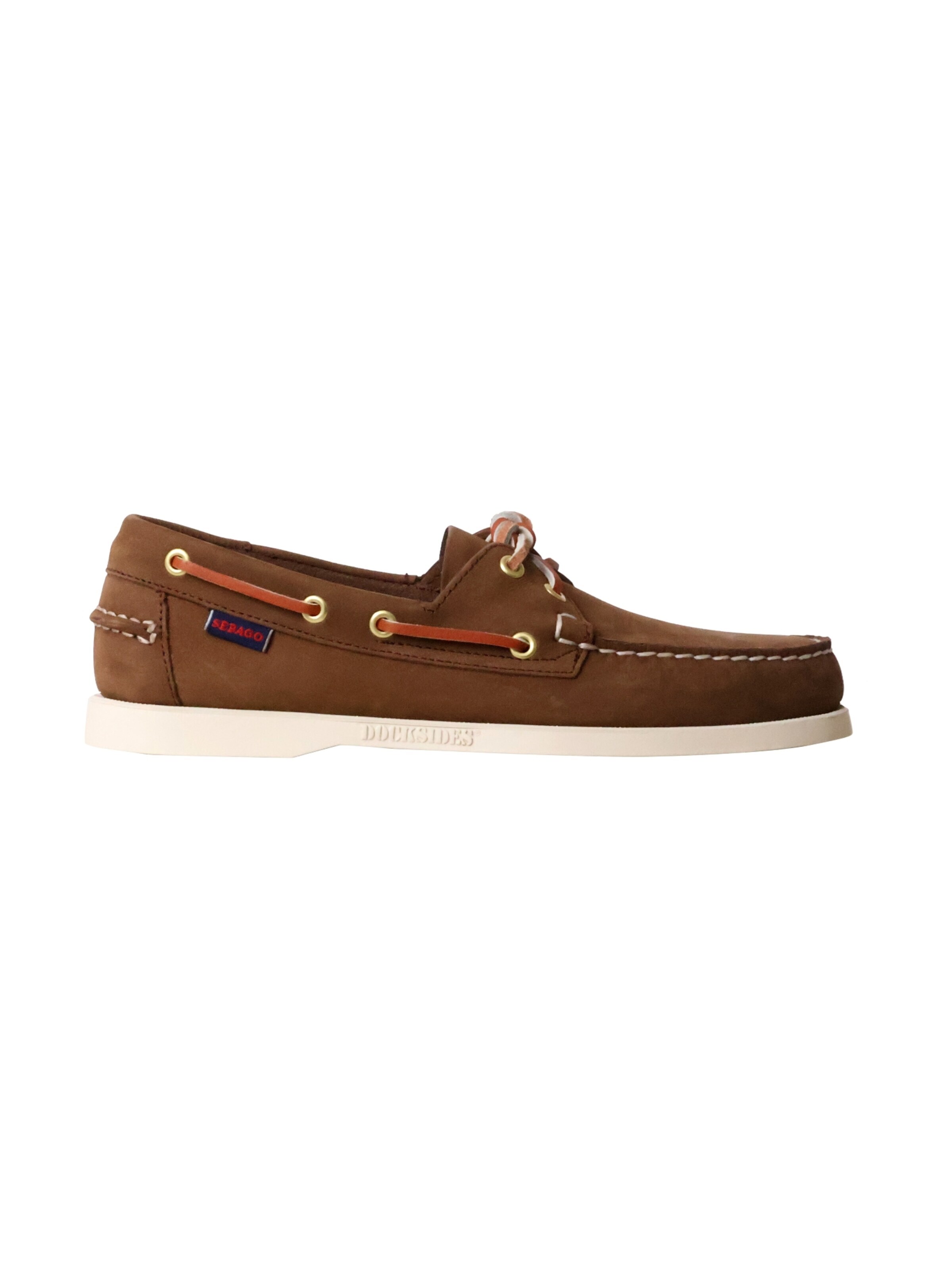 SEBAGO Slip-ons 'Mokassin aus Portland-Nubukleder' in Brown