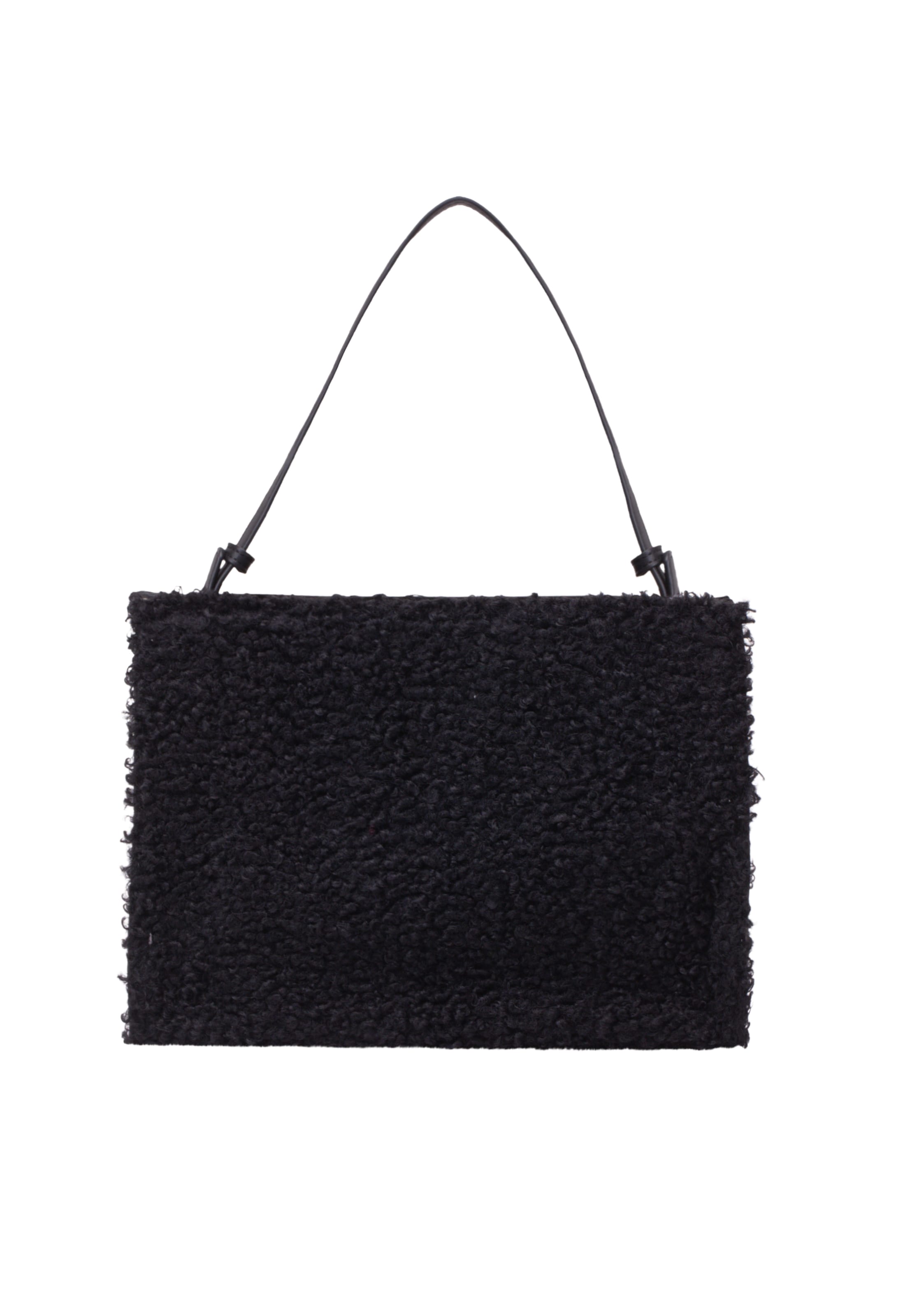 MYMO Kézitáska - fekete: elől