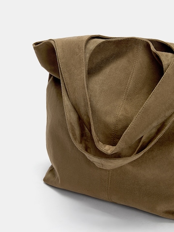 Cabas Pull&Bear en marron
