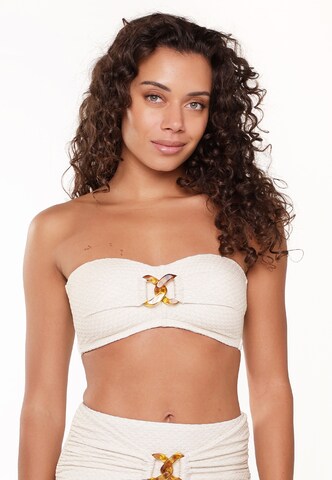 Fascia Top per bikini di LingaDore in beige