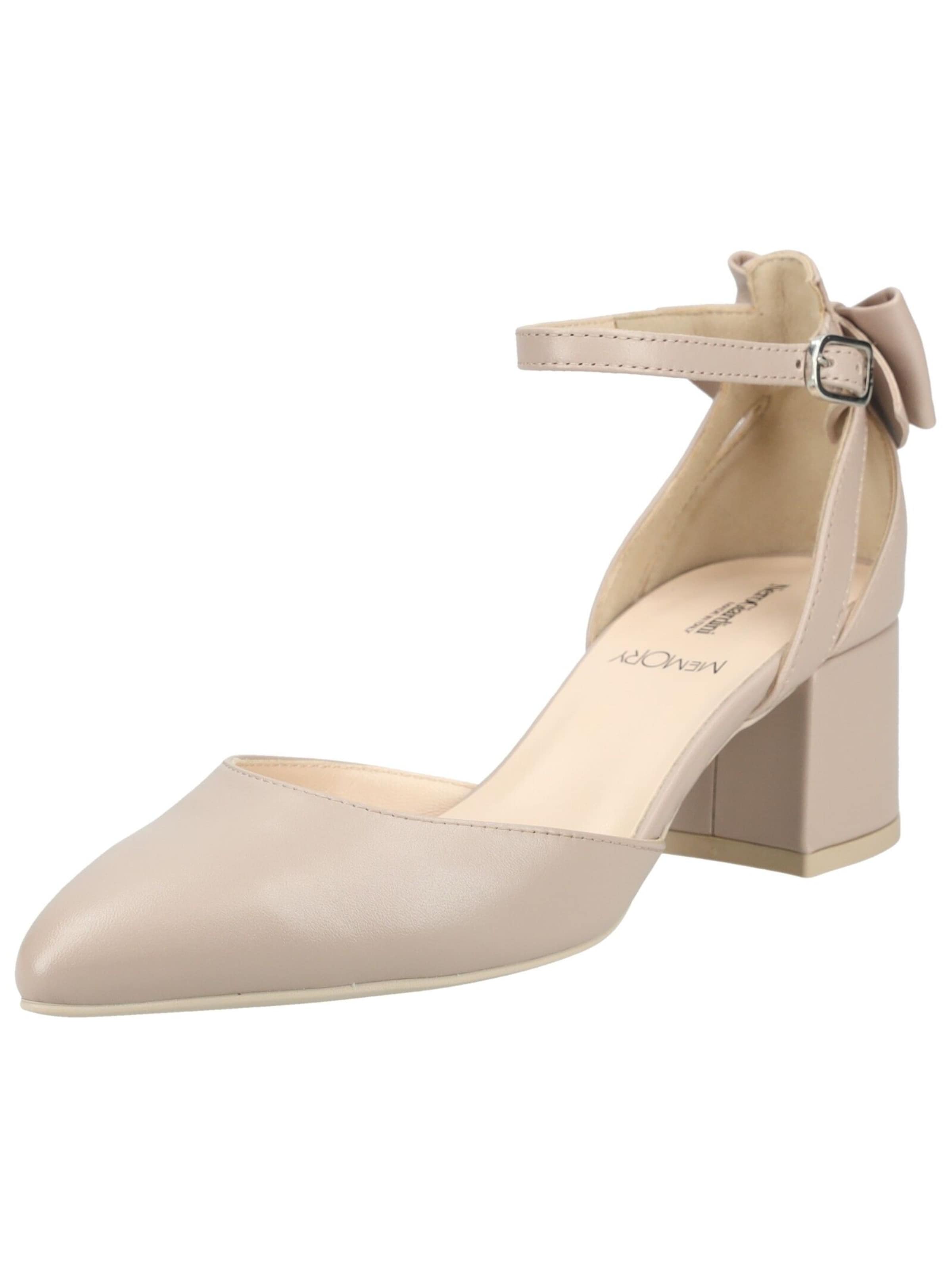Nero Giardini Slingback Pumps in Beige: front