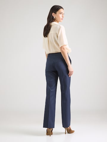 HUGO Обычный Брюки со складками 'Hilando' в Синий