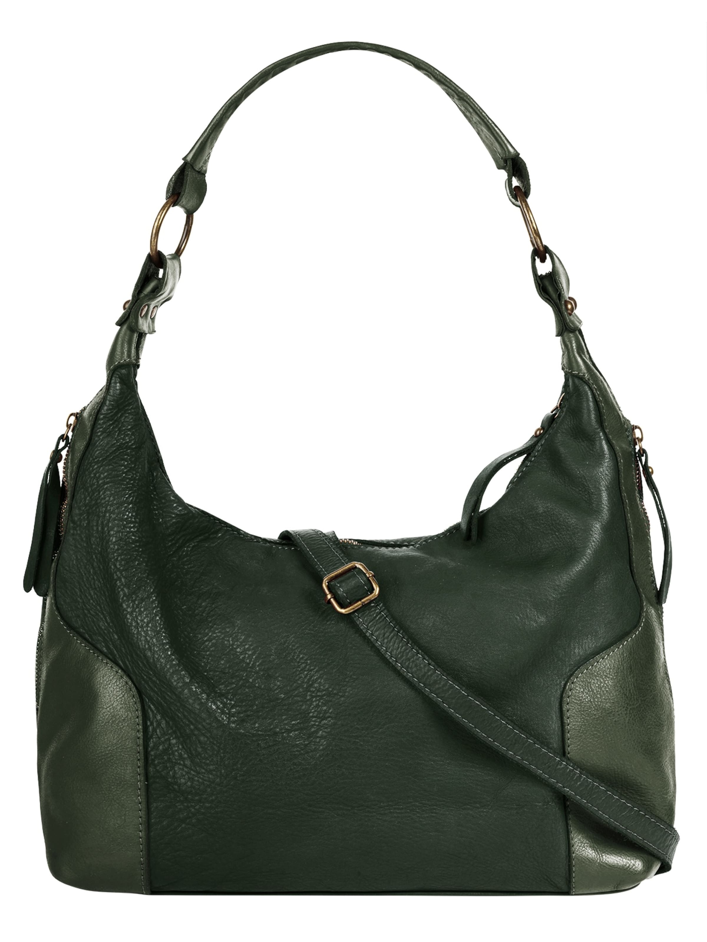 Cabas Samantha Look en vert : devant