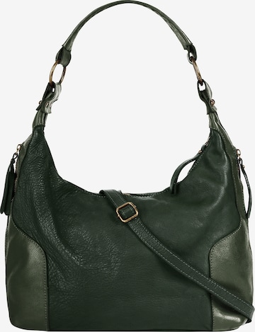 Cabas Samantha Look en vert : devant