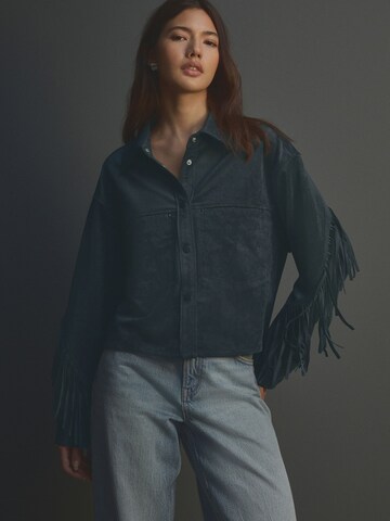 Next Tussenjas in Blauw