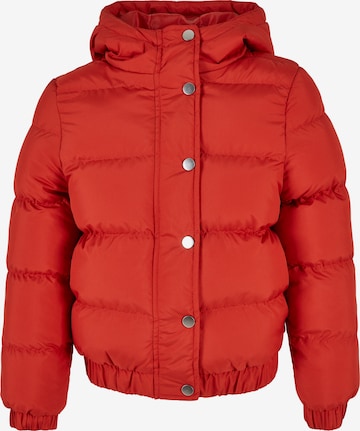 Urban Classics Winter Jacket in Red: front