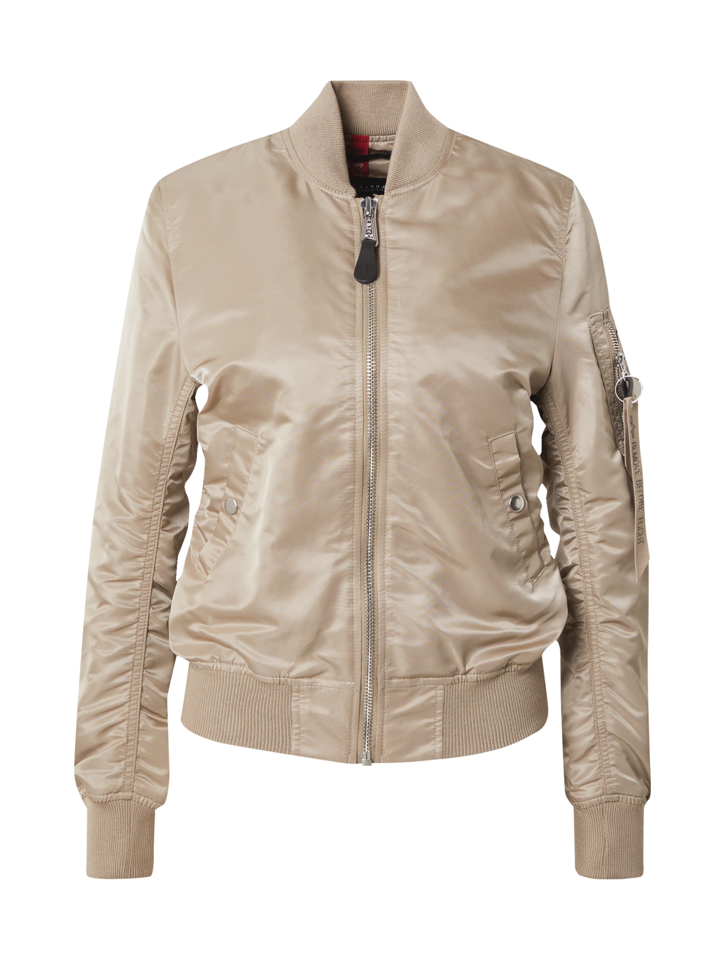 ALPHA INDUSTRIES Átmeneti dzseki - bézs: elől