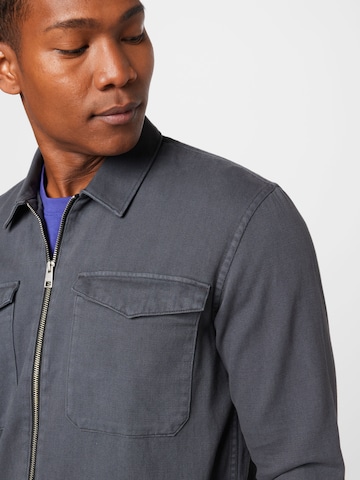 TOM TAILOR DENIM Between-Season Jacket in Grey