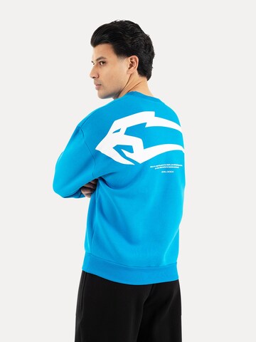Smilodox Sweatshirt in Blauw