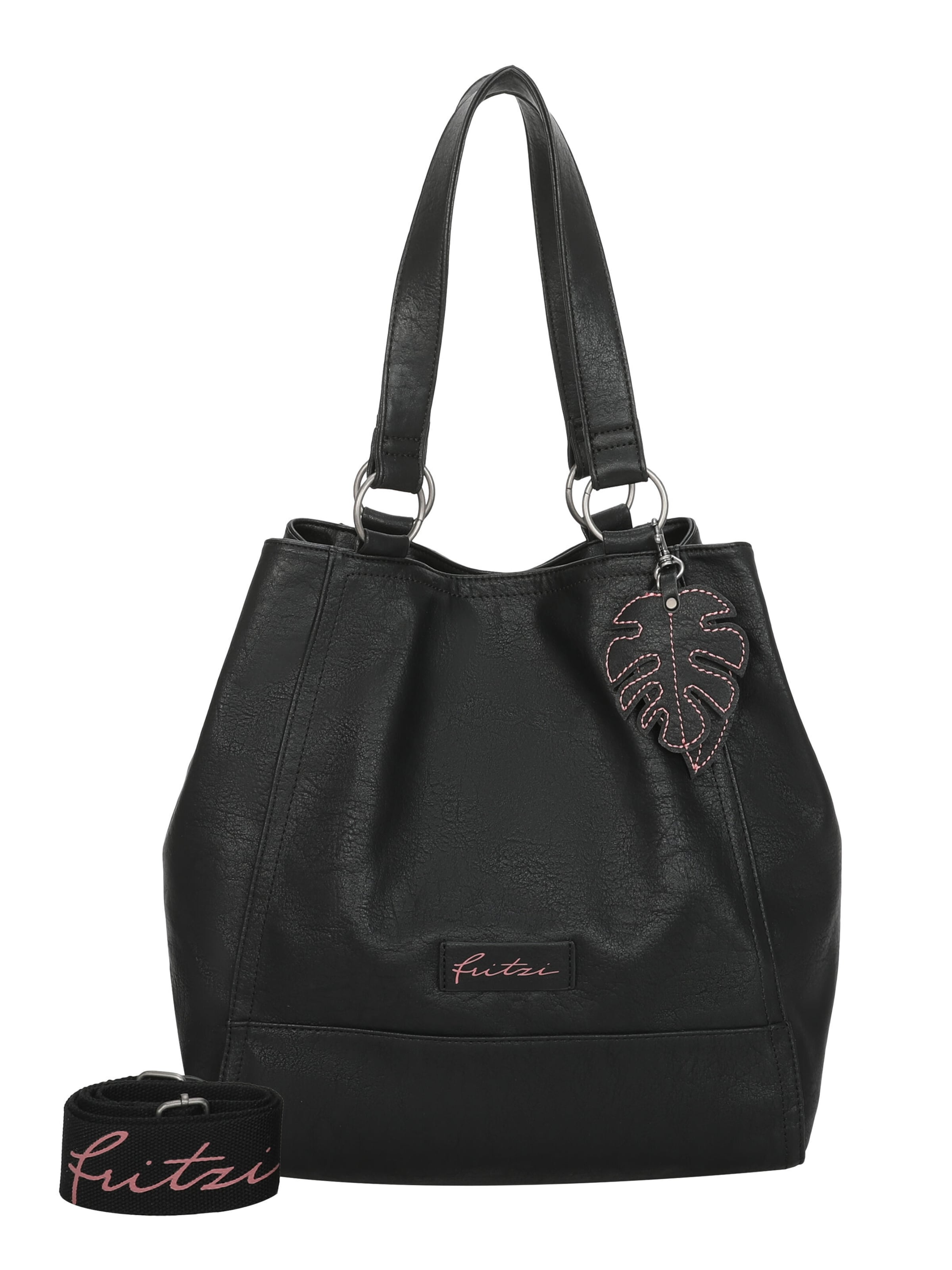 Fritzi aus Preußen Shoulder Bag 'Eco Joy01' in Black: front