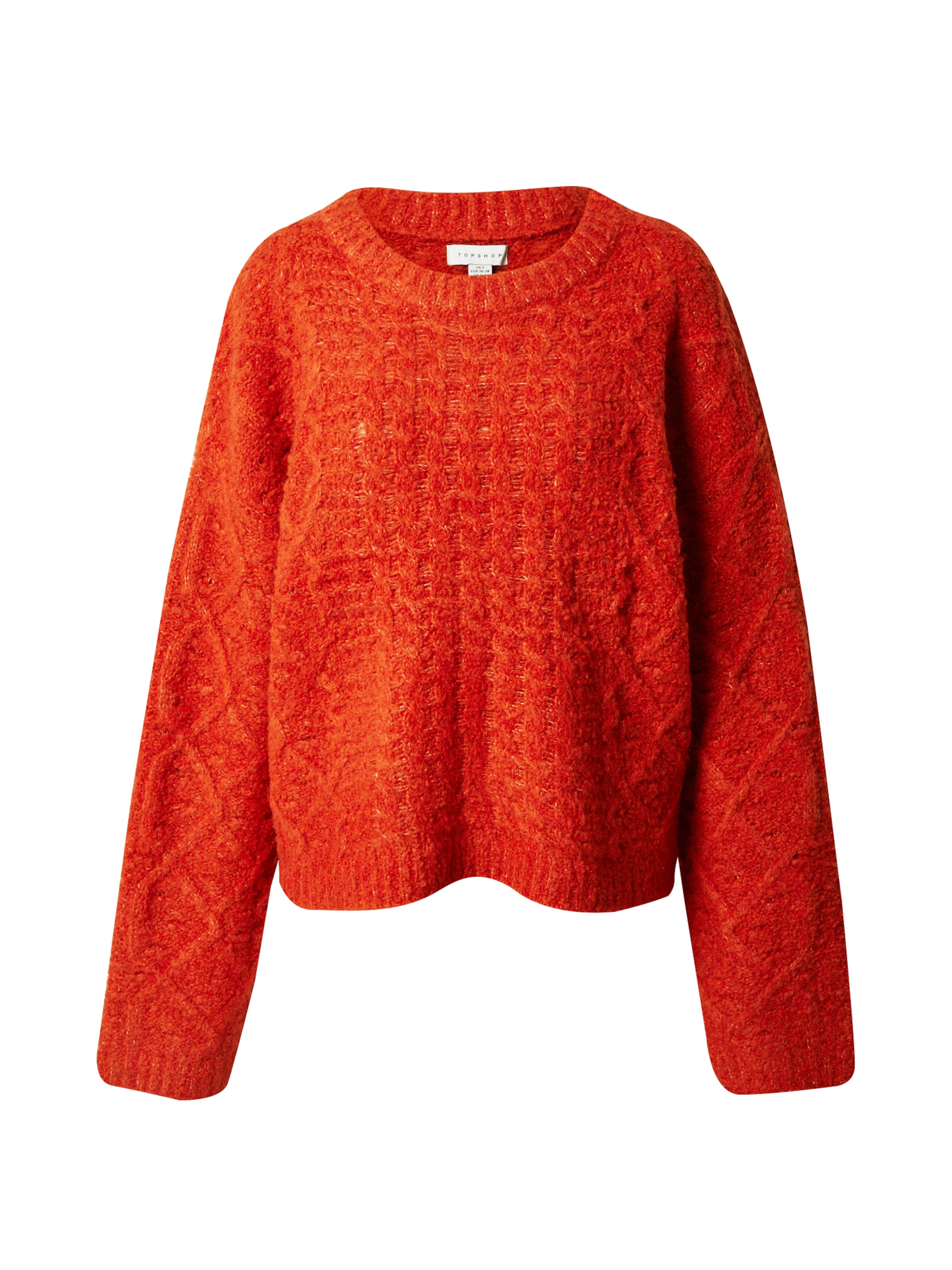 TOPSHOP Pullover i orange: forside