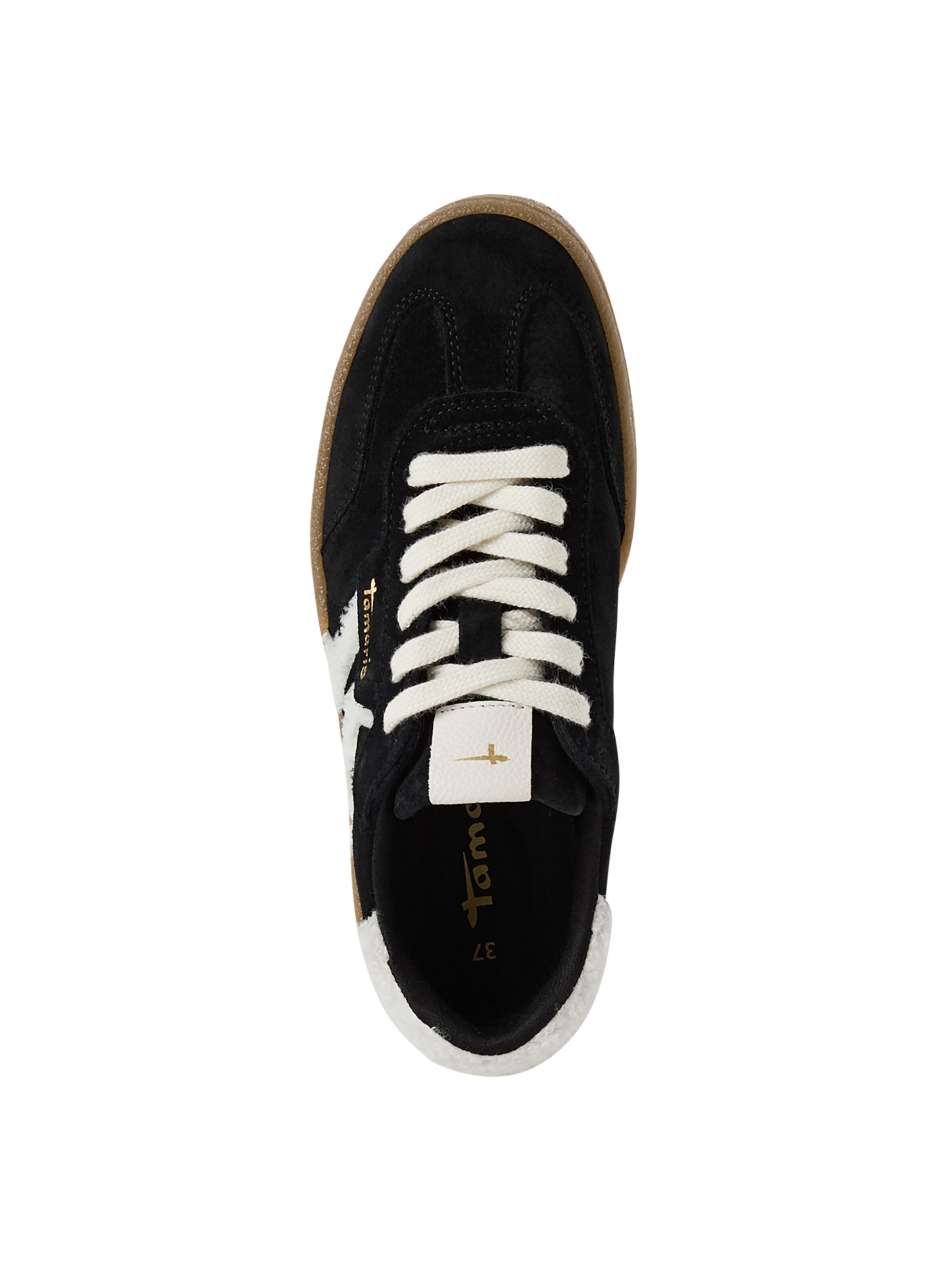 Baskets basses Tamaris en noir