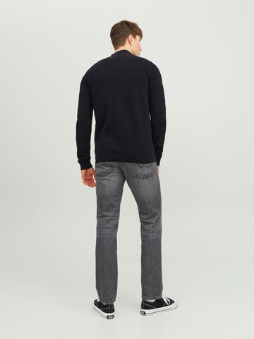 JACK & JONES Cardigan 'Hill' i sort