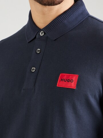 HUGO Μπλουζάκι 'Dereso' σε μπλε