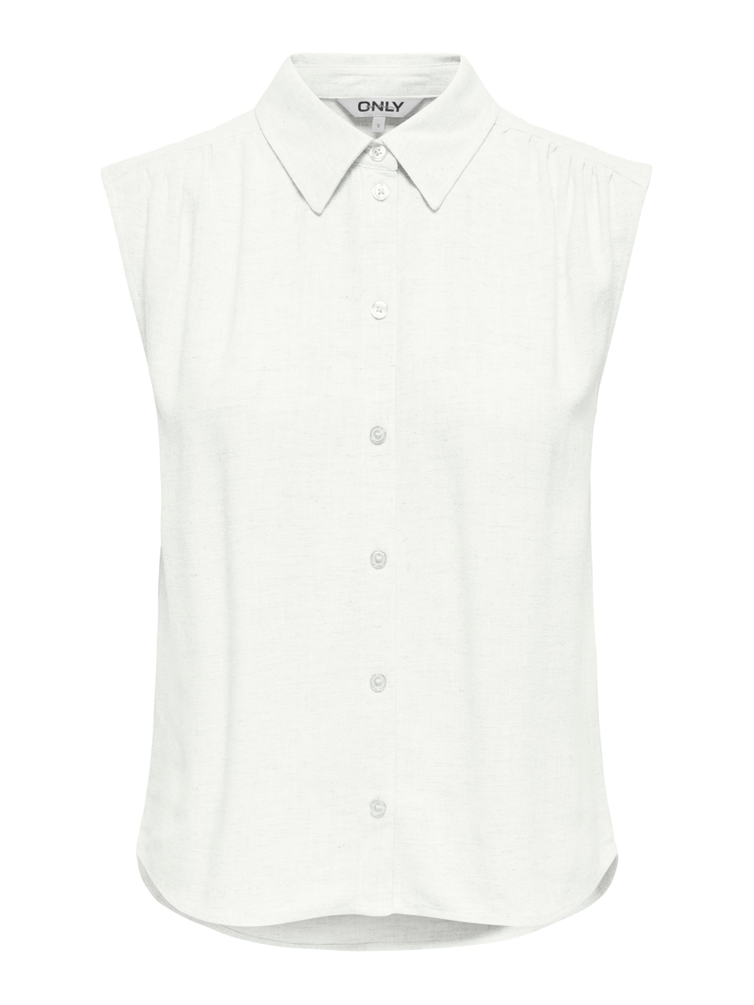 balts ONLY Blūze 'ONLSIESTA': no priekšpuses