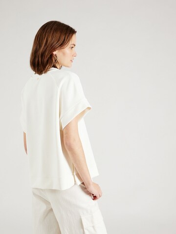 Sweat-shirt Rich & Royal en blanc