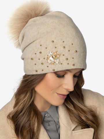 Vivisence Mütze '7079' in Beige