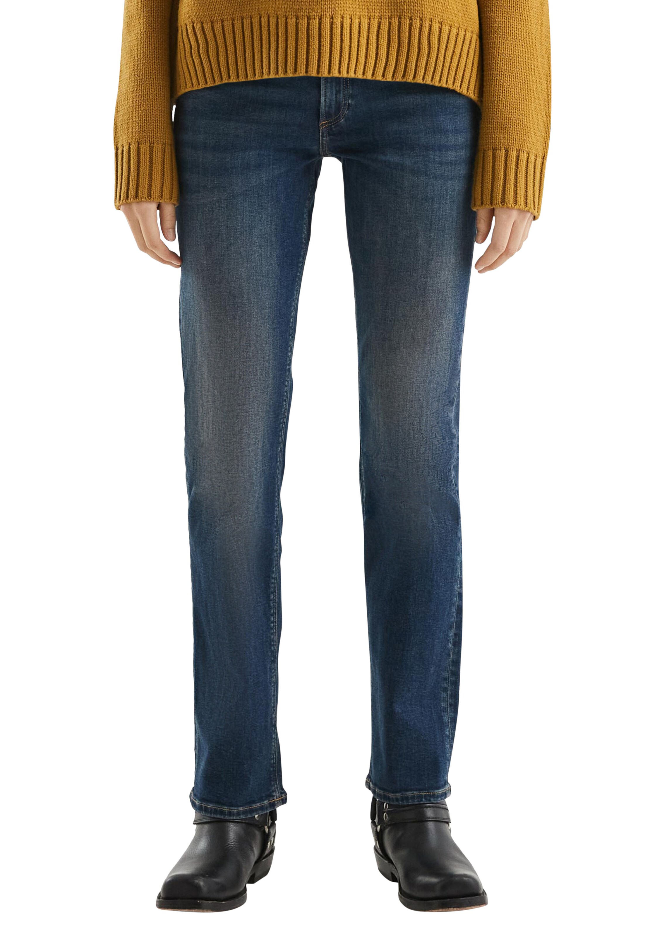 Regular Jean 'Catie' QS en bleu : devant