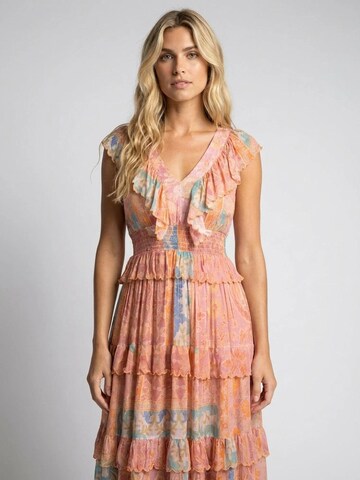 Miss June Dress 'Estefania' in Orange: front