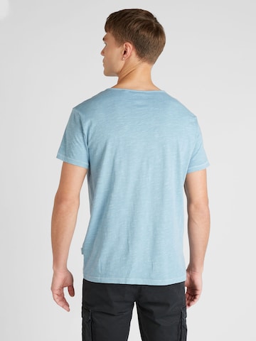 BLEND Shirt 'Ashton' in Blauw