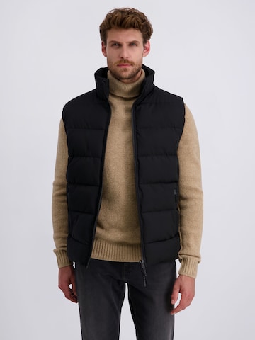 PIERRE CARDIN Weste in Schwarz: Vorderseite